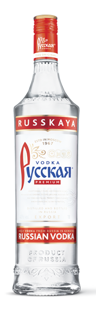 VODKA RUSSKAYA 1L